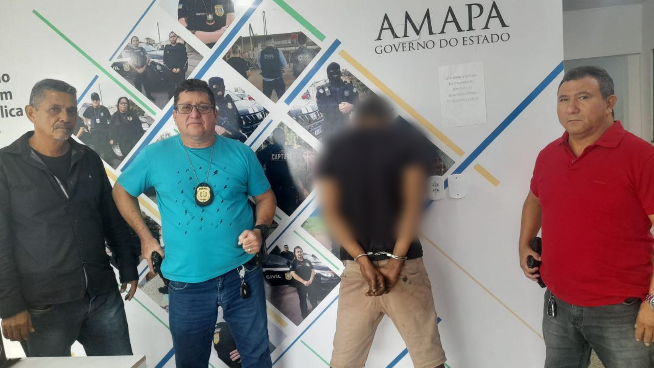 EM MACAPÁ, POLÍCIA CIVIL PRENDE HOMEM CONDENADO JUDICIALMENTE PELAS PRÁTICAS DOS CRIMES DE ROUBO E AMEAÇA 